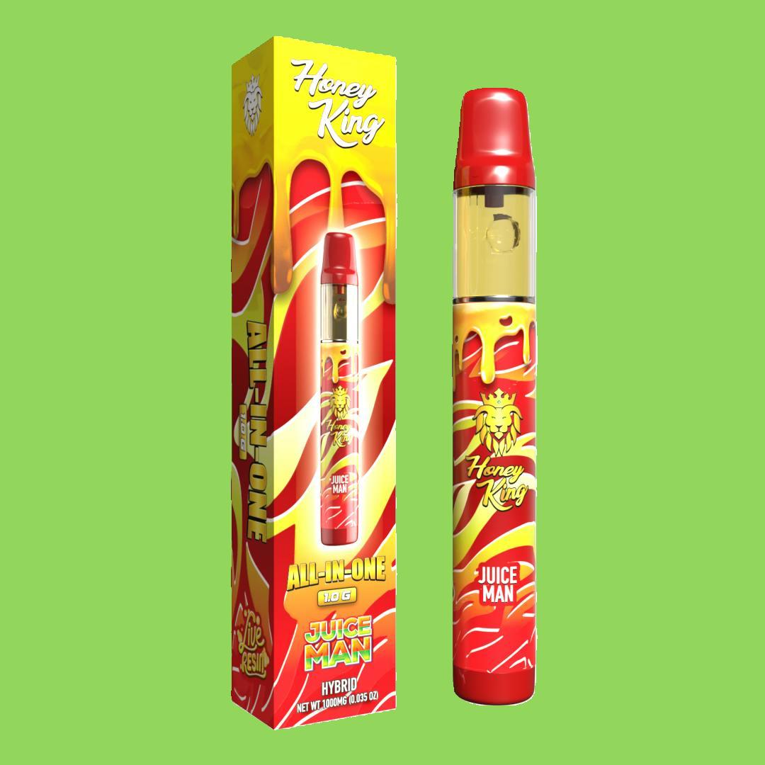 Photograph of product: Honey King LIVE RESIN AIO - STRAWBERRY PIE