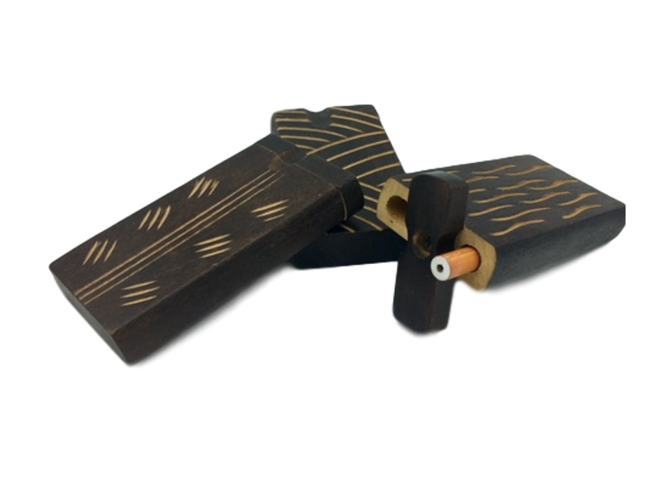 Photograph of product: 4" Wood Dugout | Basic | 3" 1 Hitter included