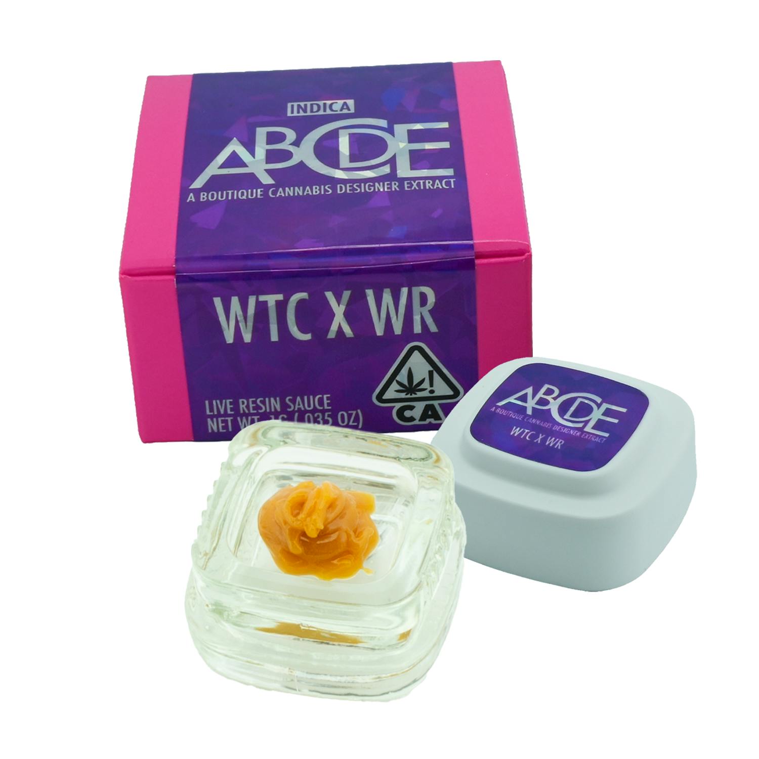 Photograph of product: ABCDE - Concentrate - WTC x WR Jam - 1G