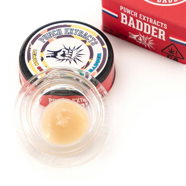 Photograph of product: Lemon Cherry Diesel BHO Badder (1g) - 