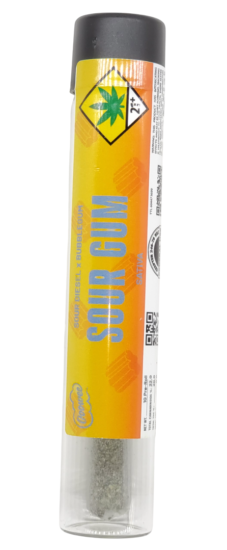 Photograph of product: Ooowee IPR Sour Gum 1g