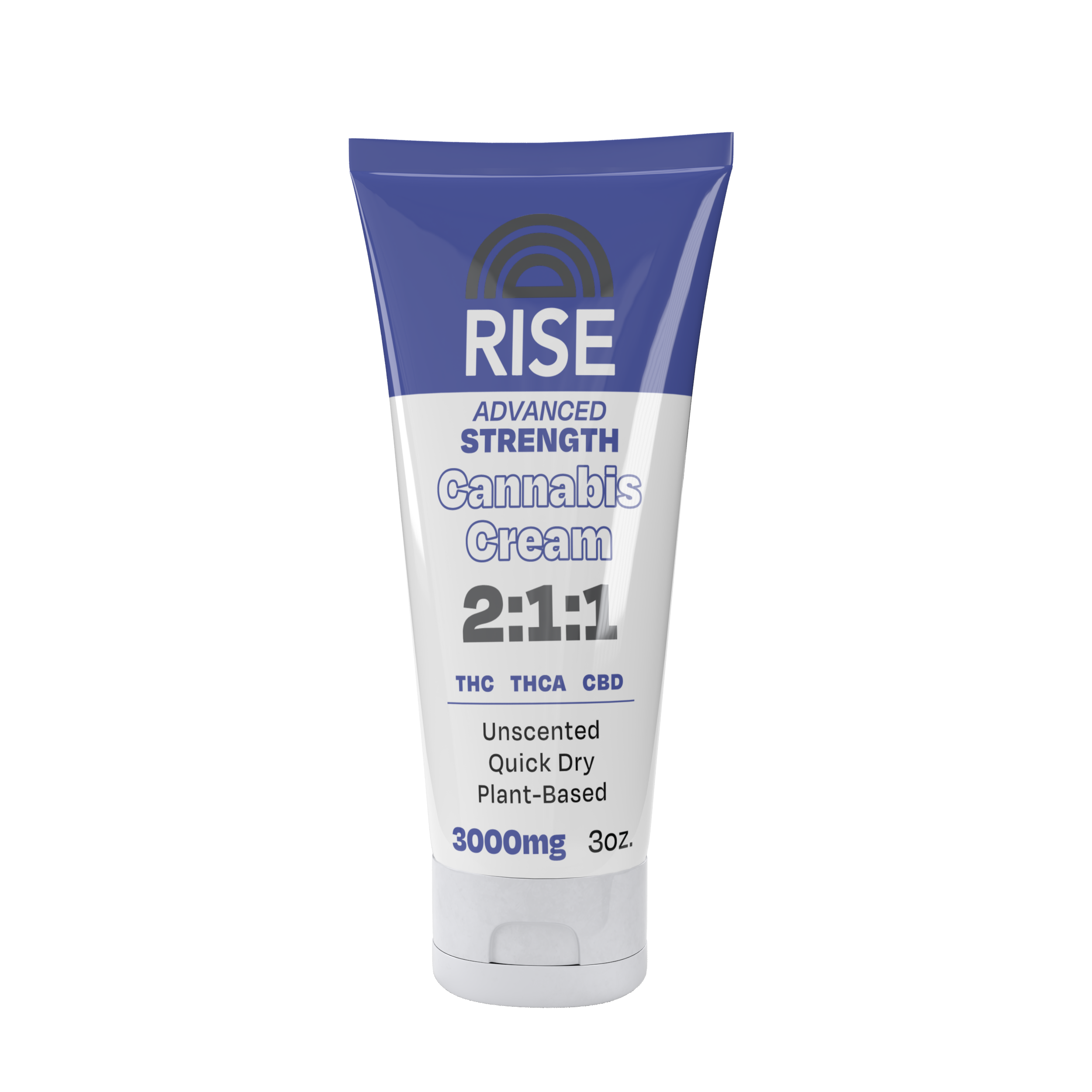 Photograph of product: RISE - ADVANCED STRENGTH OUID! CREAM 2:1:1 - 3oz