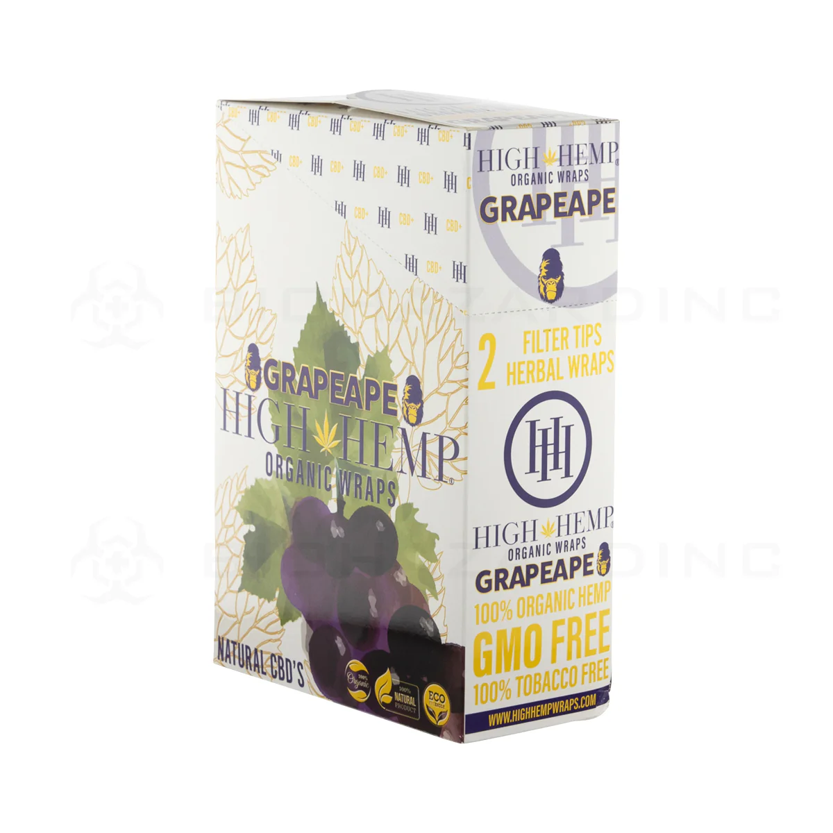 Photograph of product: High Hemp Blunt Wraps - Grape Ape