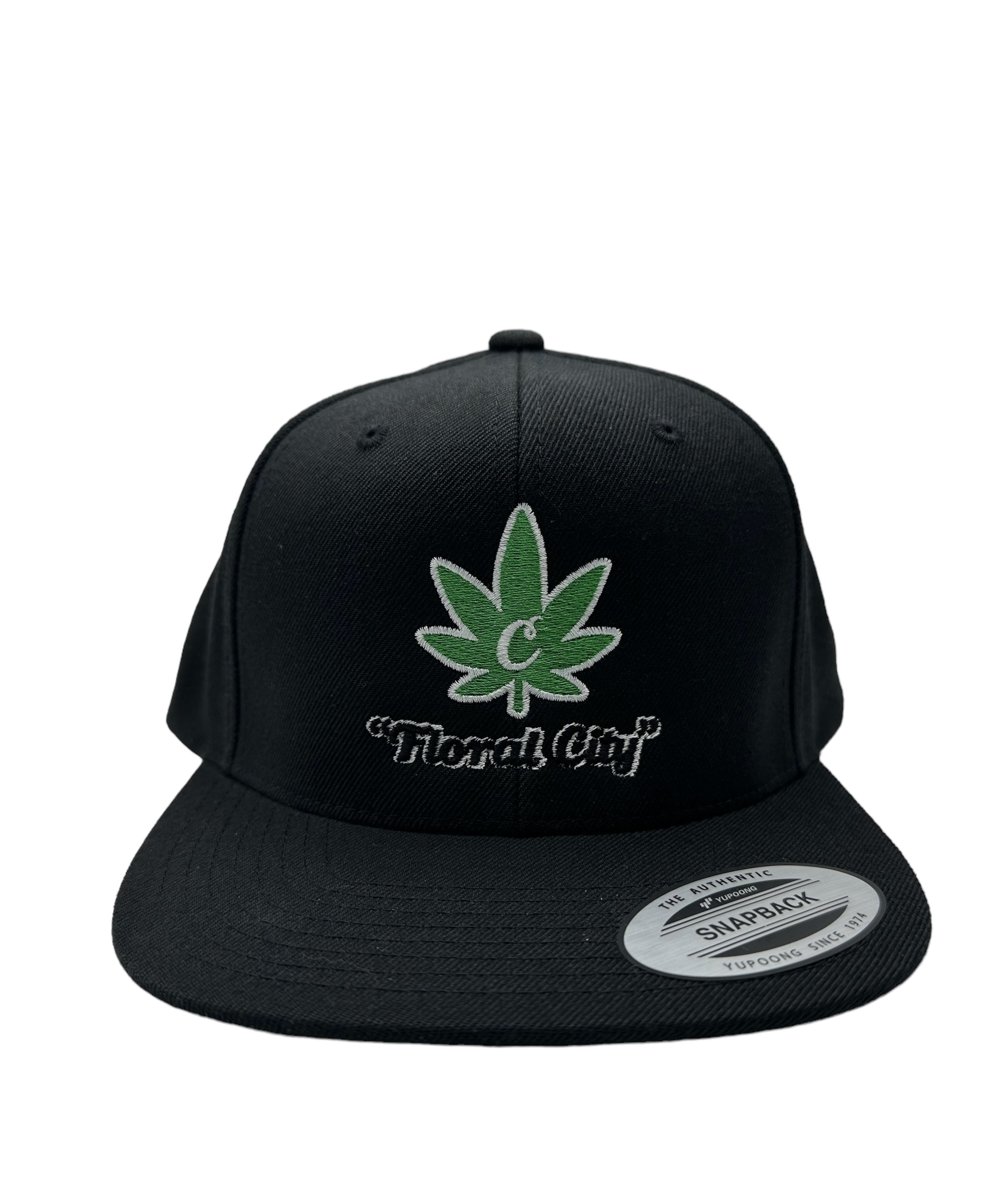 Photograph of product: Cookies Monroe Floral City 5 Panel Hat- Black
