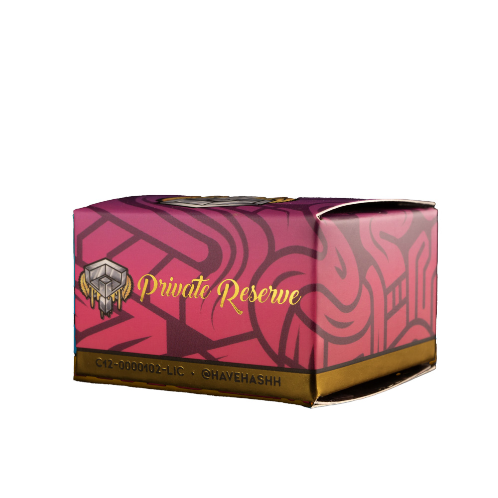 Photograph of product: LEMON STARBURST (PRIVATE RESERVE) LIVE ROSIN [1 G]