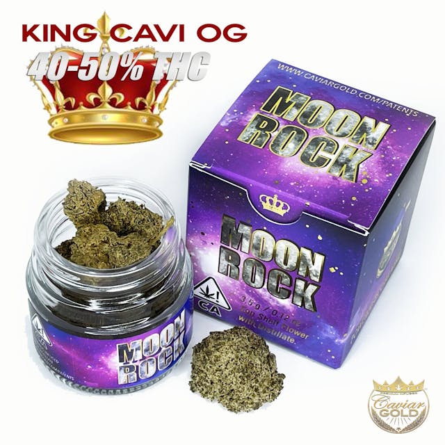 Photograph of product: King Cavi OG | 3.5g Moonrocks - 