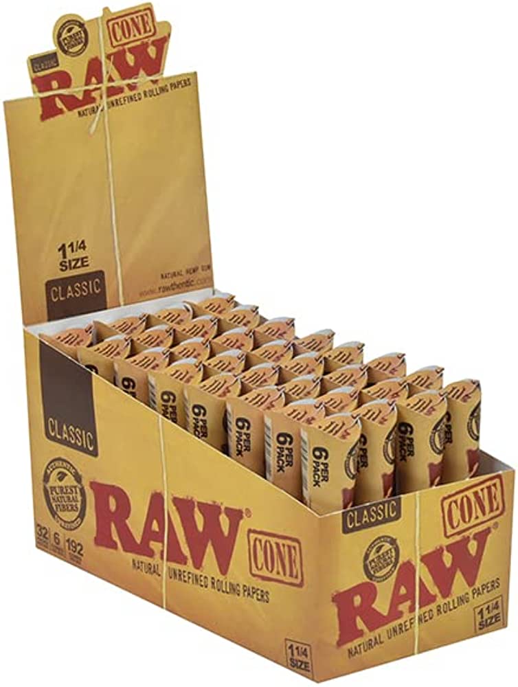 Photograph of product: Raw Cone 11/4 6pck