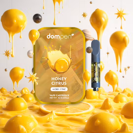 Photograph of product: 1G - CART - HONEY CITRUS 4:1 CBD