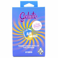 Photograph of product: GELATO | Vape Cart | Blue Mango | 1g
