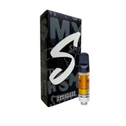 Photograph of product: Tangie Banana Vape Cartridge | .5g