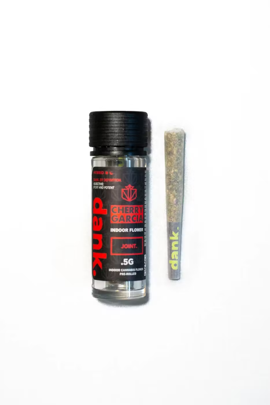 Photograph of product: Dank | Pre-roll | Cherry Garcia | .5g