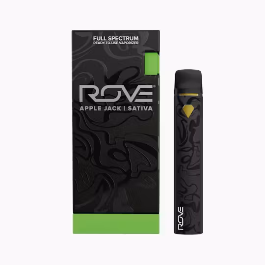 Photograph of product: Rove RTU Diamonds Vaporizer Apple Jack .85g