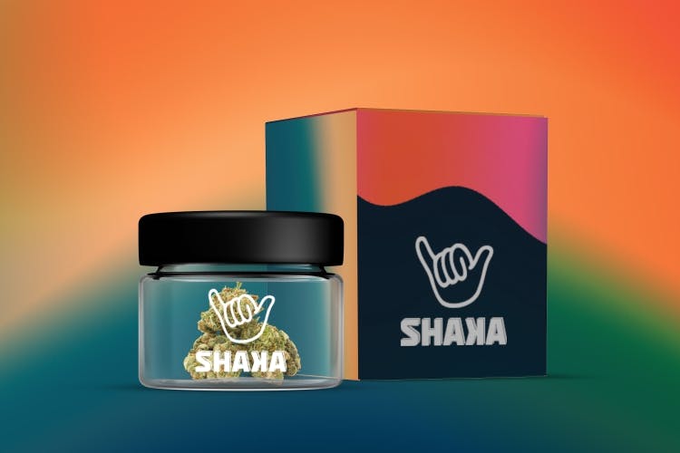 Photograph of product: Shaka Prepack (1/8 oz) Gazzurple
