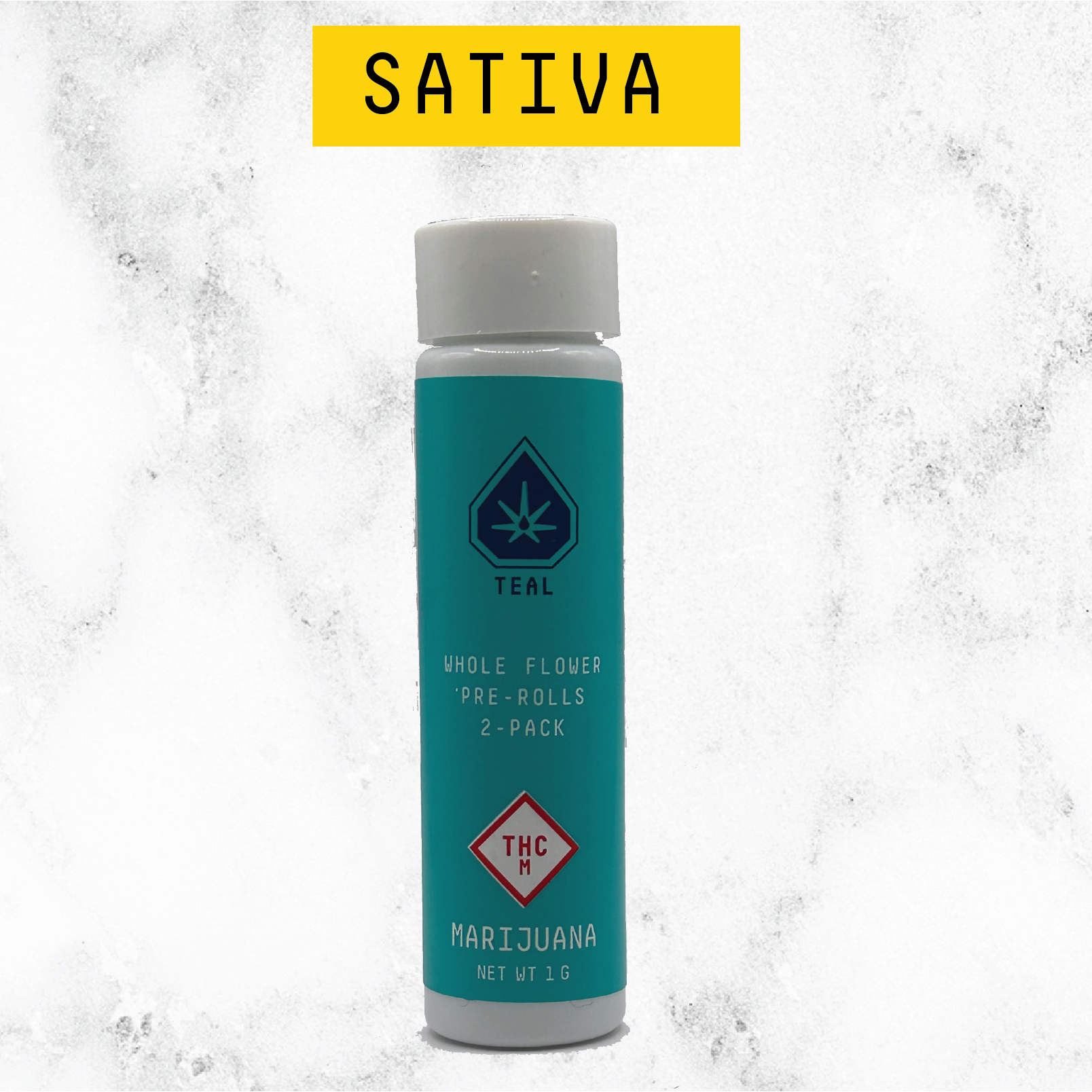 Photograph of product: Teal - Grapefruit Durban - 2pk Preroll