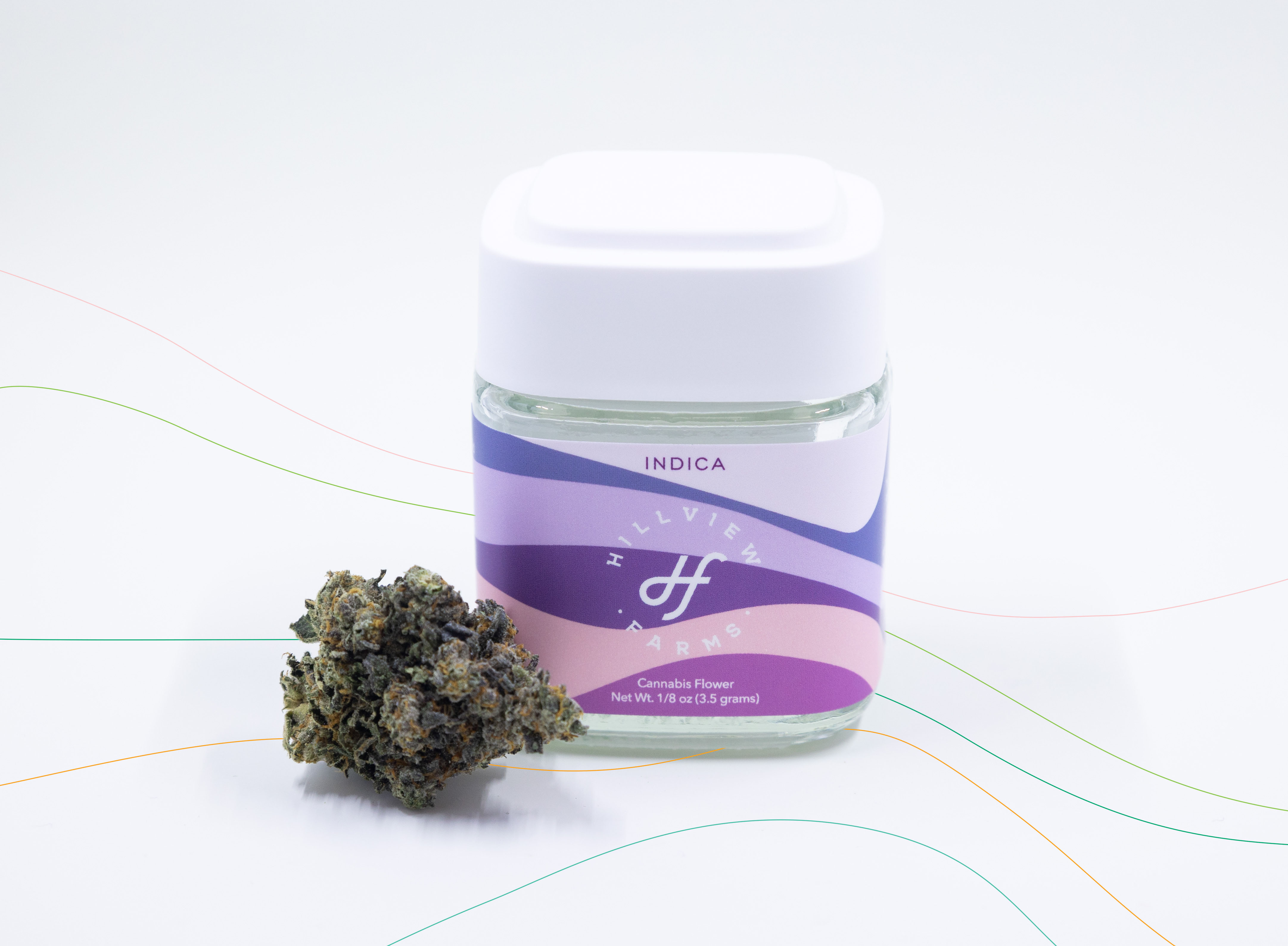 Photograph of product: Hillview Farms  |  White Truffle  | Flower | Whole Flower 3.5g