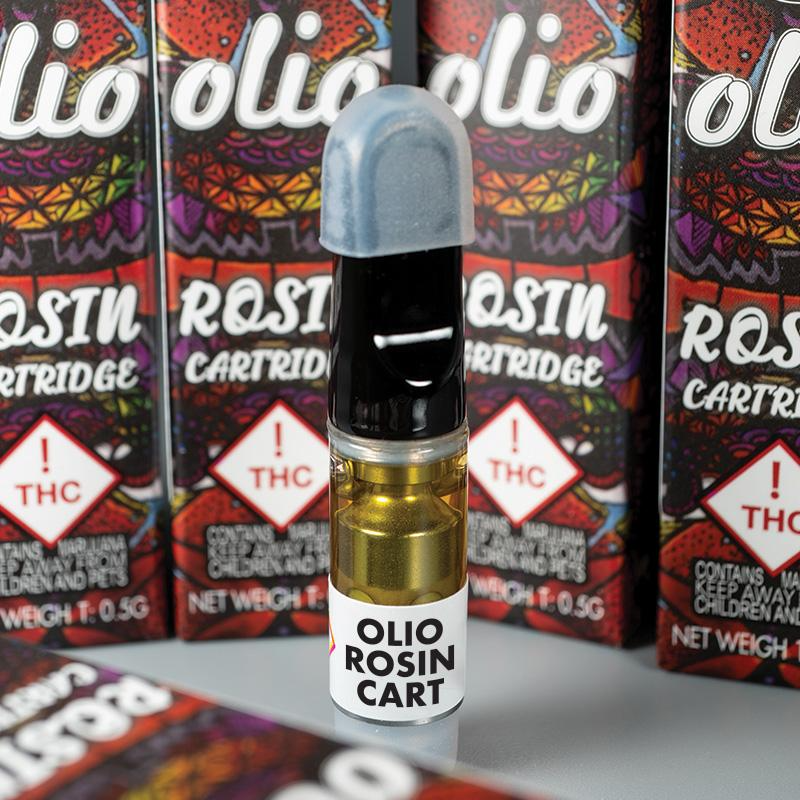 Photograph of product: Olio - Rosin Cartridge - Dino Drip