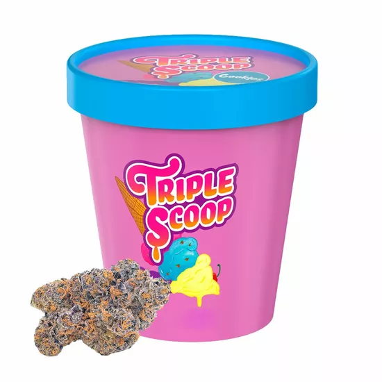Photograph of product: Cookies Tub | Triple Scoop - 3.5g