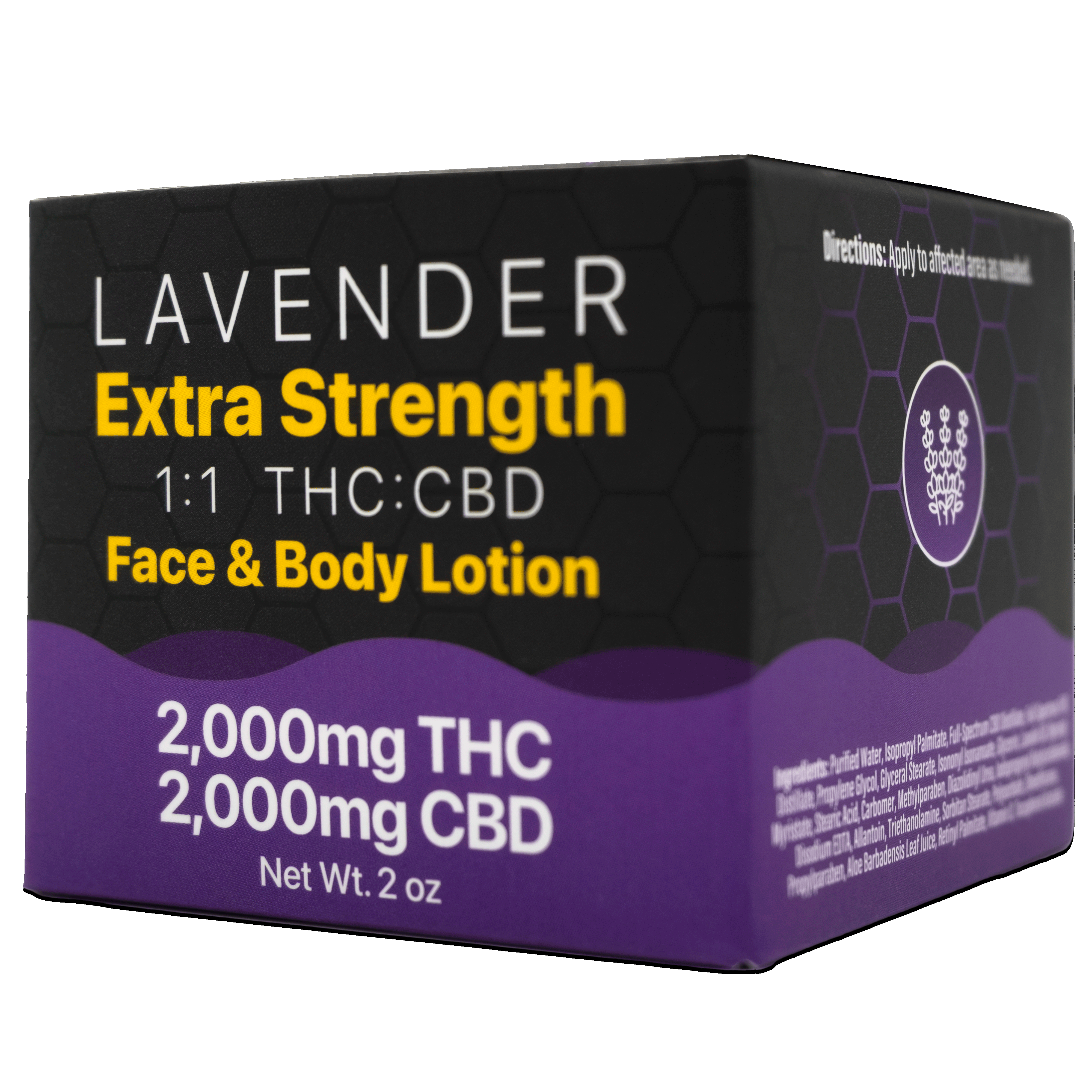 Photograph of product: Lit Labs | Lavender | 2000MG TH-oui: 2000MG CBD 2OZ