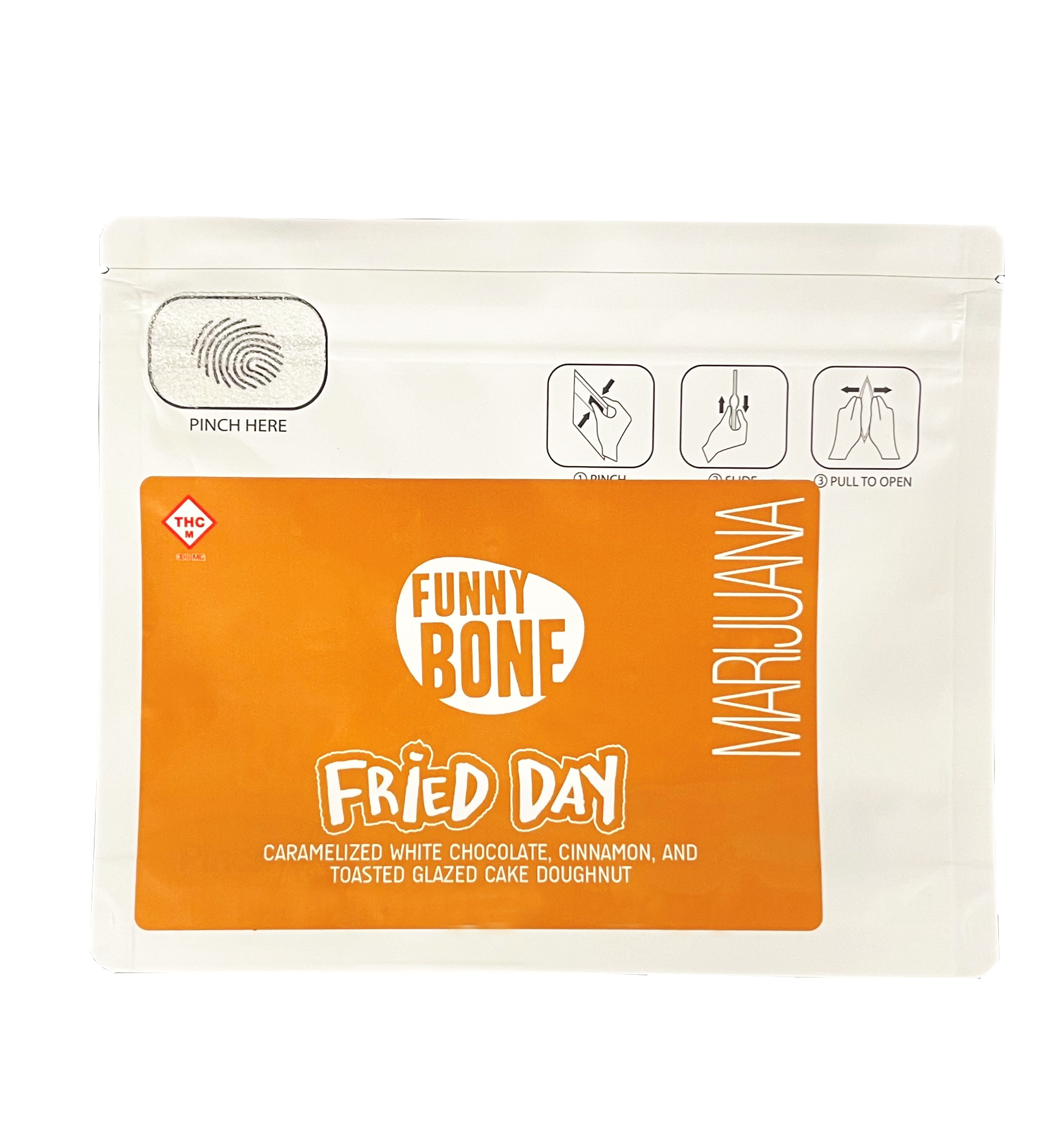 Photograph of product: Fried Day - 300mg Choco Bar