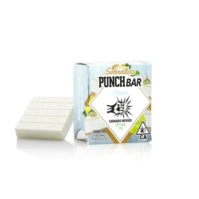 Photograph of product: Key Lime Pie Solventless | 100mg PunchBar