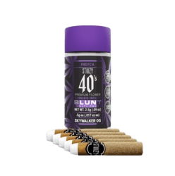 Photograph of product: Skywalker OG Infused Mini Blunts (5 Pack) | 2.5g