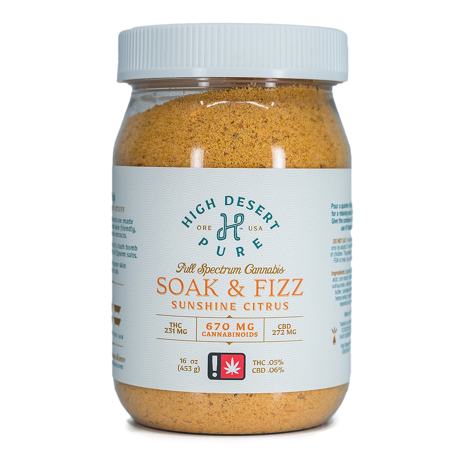Photograph of product: Full Spectrum Soak and Fizz Citrus Snow