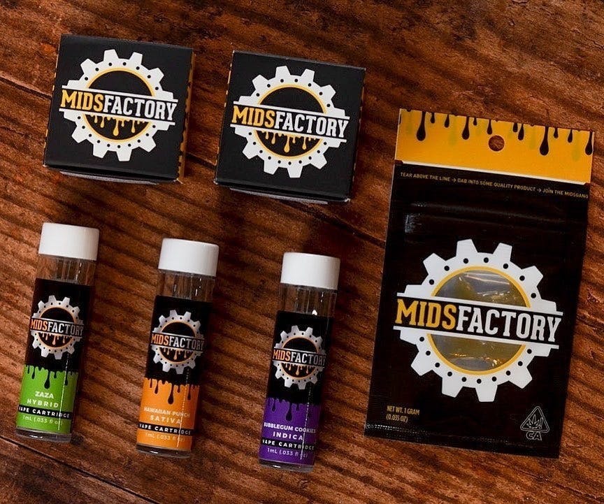 Photograph of product: MidsFactory - Blue Dream - Full Gram Cartridge - Cartridge