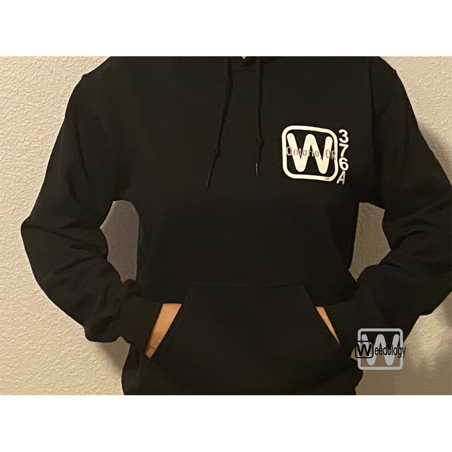Photograph of product: Oui'dology SMALL Black Hoodie - BOTH