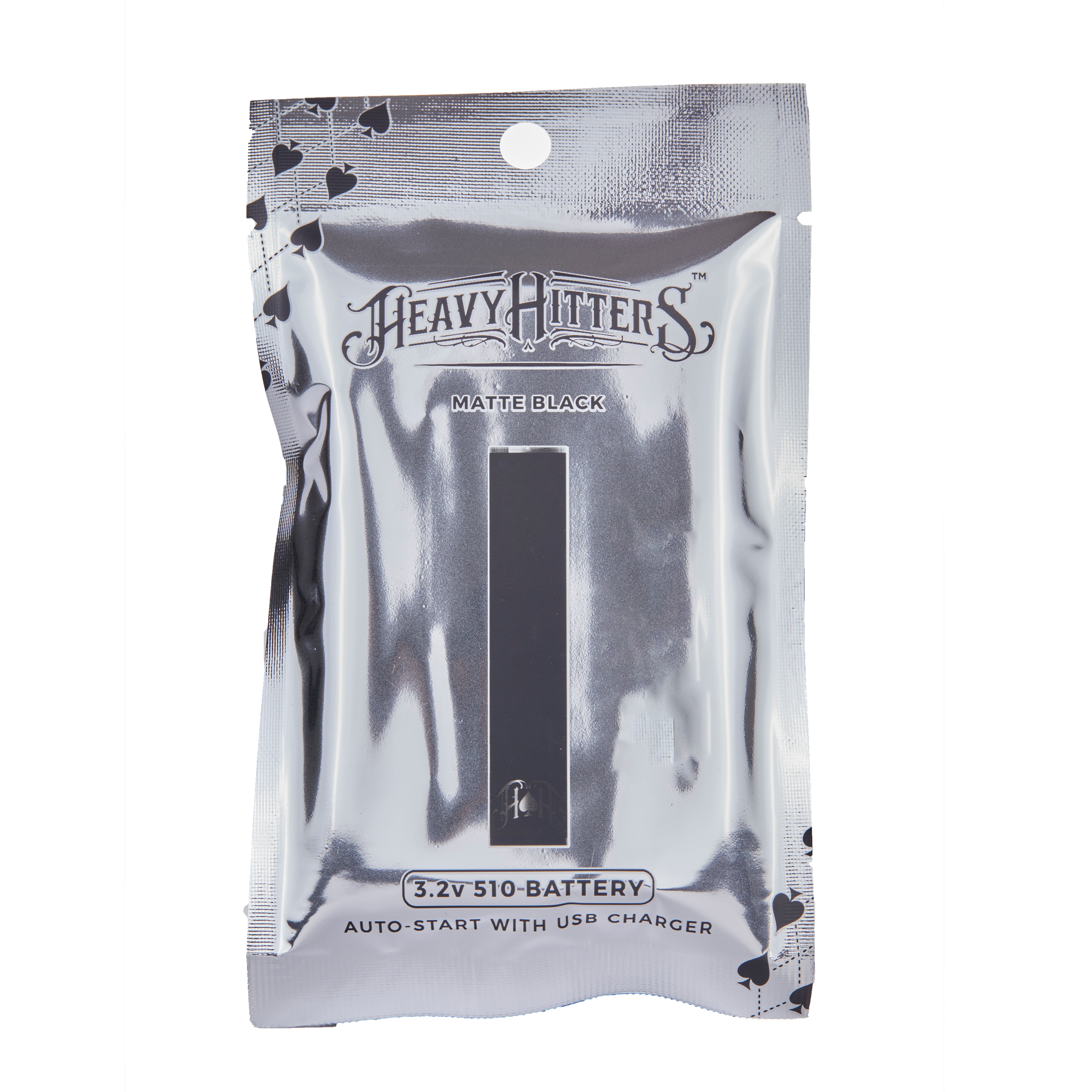 Photograph of product: Heavy Hitters - 510 Battery (Matte Black)