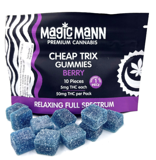Photograph of product: Cheap Trix | 50MG TH-oui Relaxing Berry Gummies