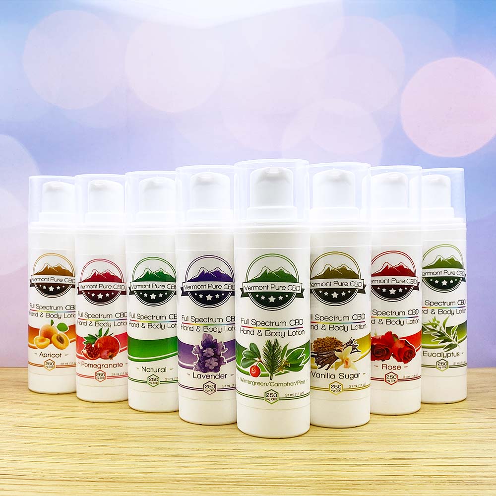 Photograph of product: Vermont Pure CBD | W.C.P CBD Lotion | 200mg