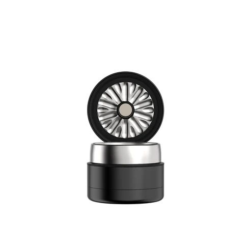 Photograph of product: Flower Mill - Next Gen Premium 2.0" Grinder | Stainless Series | Black