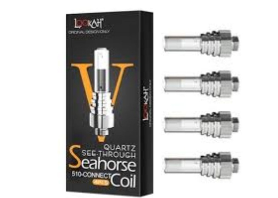 Photograph of product: Lookah - Seahorse Quartz Coil V 4 Pack