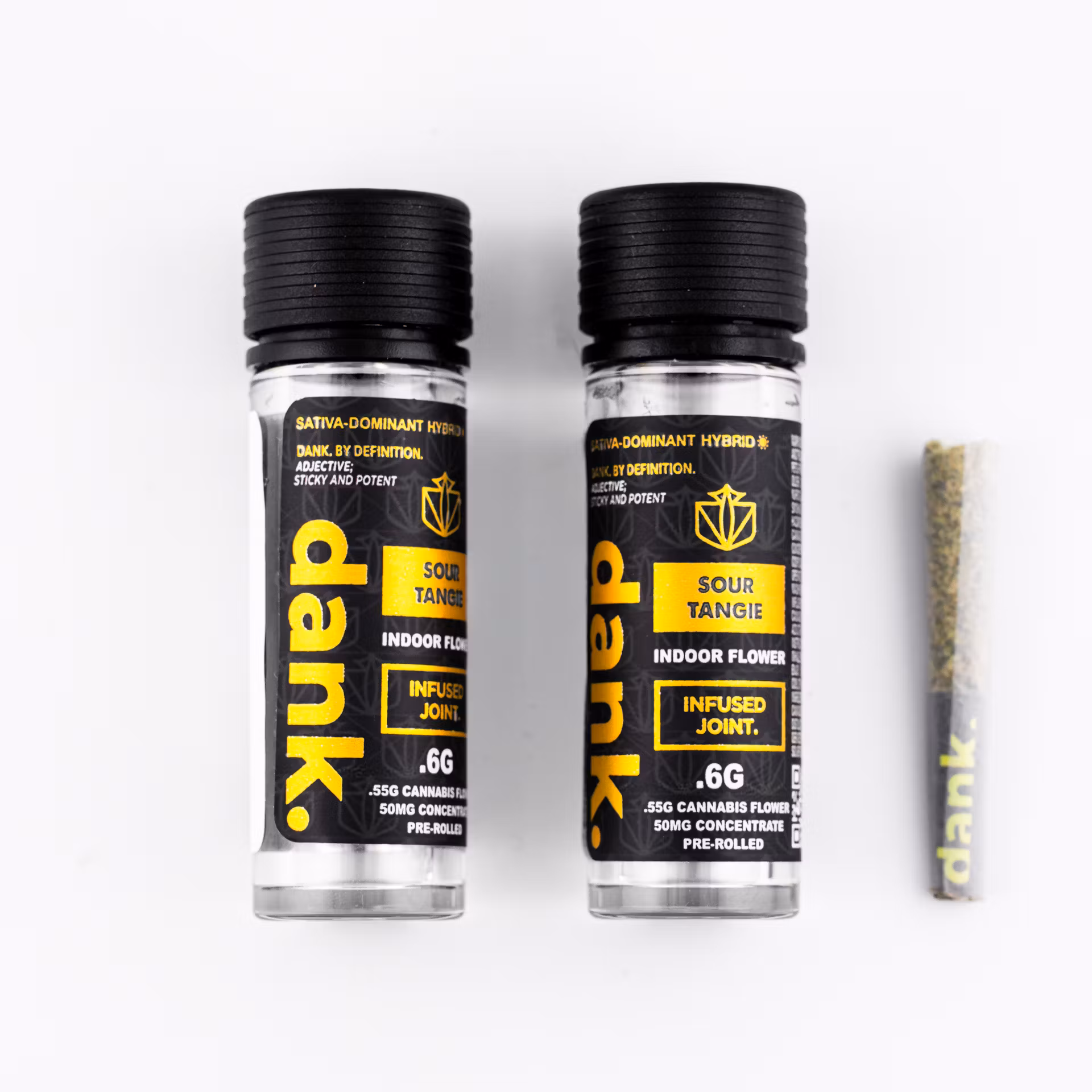 Photograph of product: DANK - Infused Pre-Roll - Sour Tangie (S)
