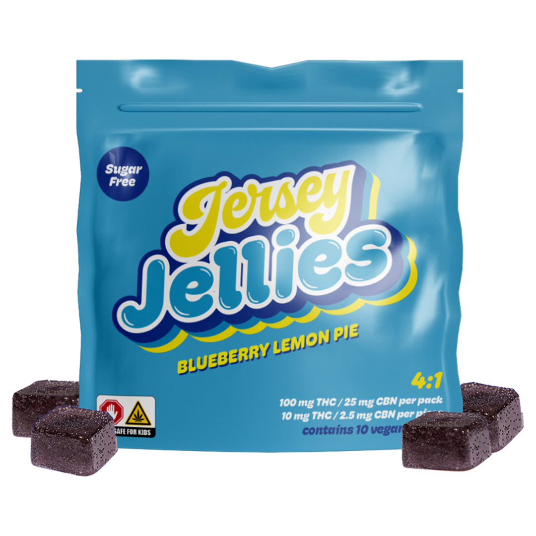 Photograph of product: Blueberry Lemon Pie - 10pk/100mg (4:1 CBN:TH-oui) 10mg TH-oui each