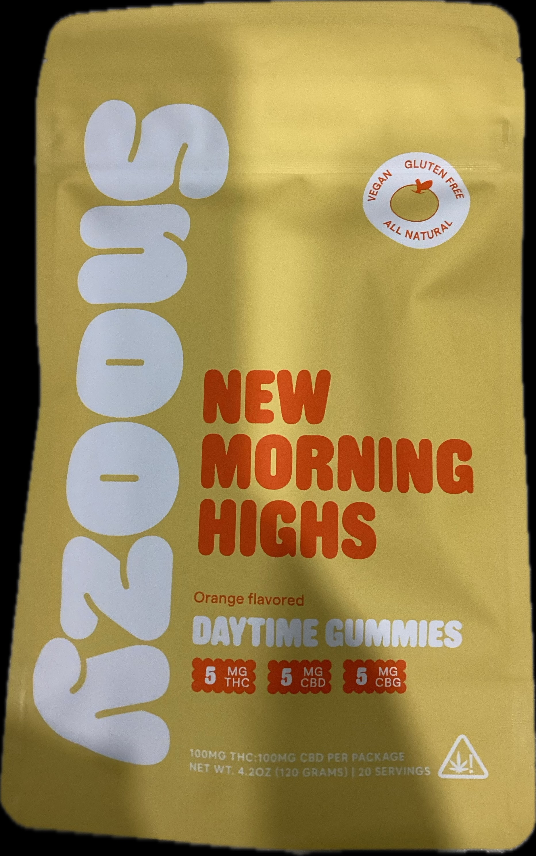 Photograph of product: Snoozy | New Morning Highs | 100MG