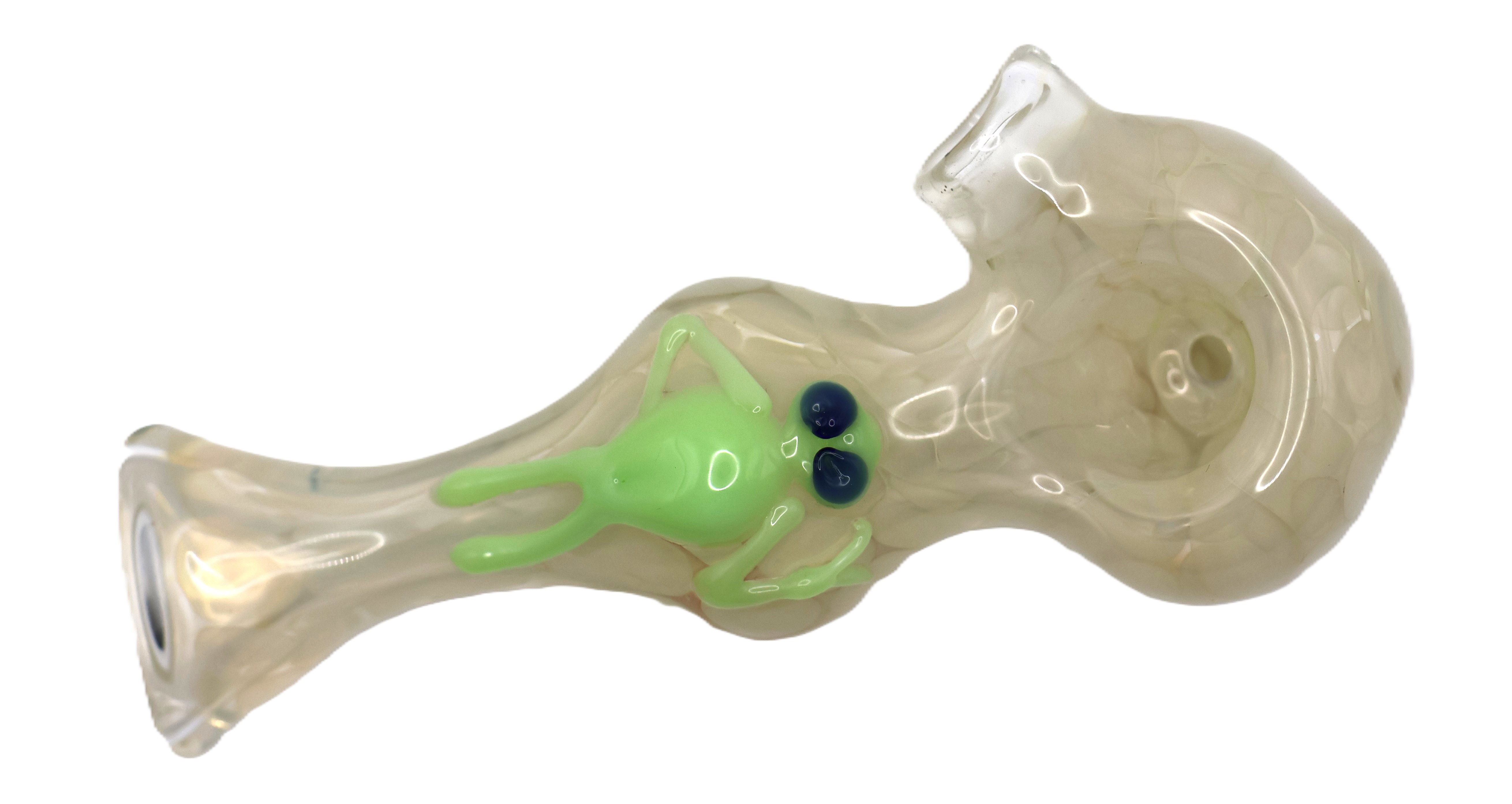 Photograph of product: Alien Pipe - Vermont Blown Glass