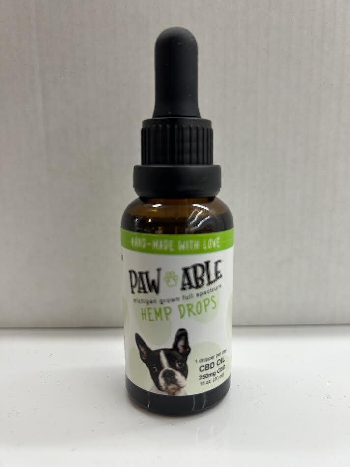 Photograph of product: Hemp Drops - 250mg