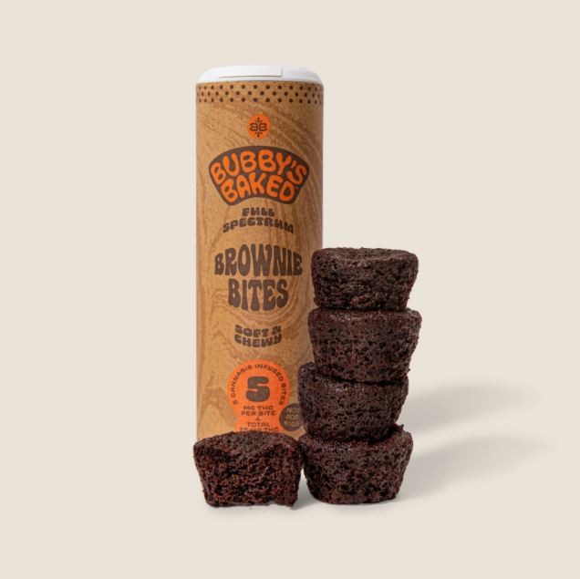 Photograph of product: Brownie Bites 5pk (25mg Total)