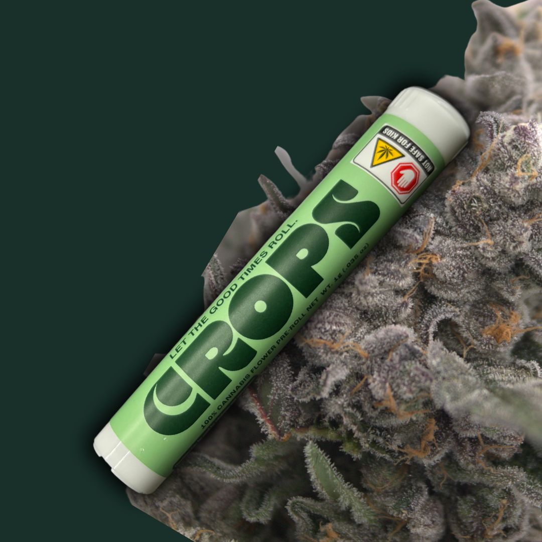 Photograph of product: Crops - Preroll - Watermelon Mint - 1.0g