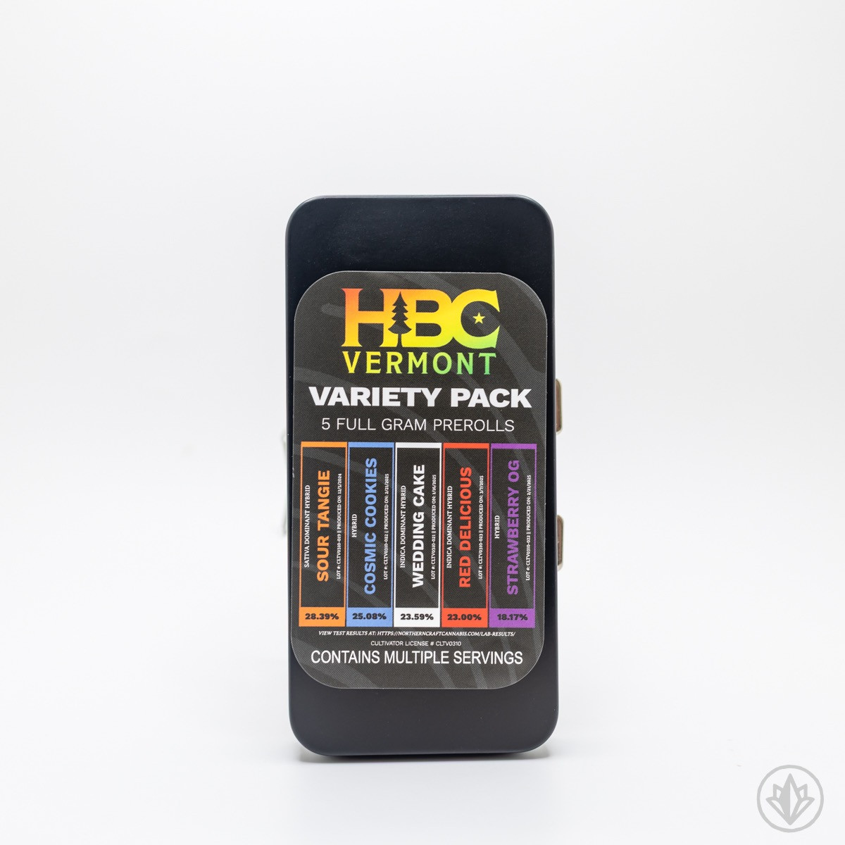 Photograph of product: High Brix Oui'd - Pre-Roll 5-Pack - Variety
