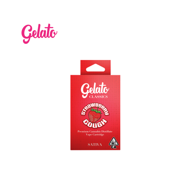 Photograph of product: STRAWBERRY COUGH 1G CARTRIDGE