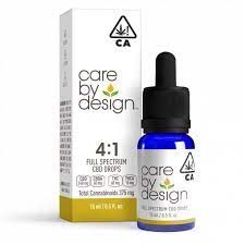 Photograph of product: [Care By Design] CBD Tincture - 30mL - 4:1 - 
