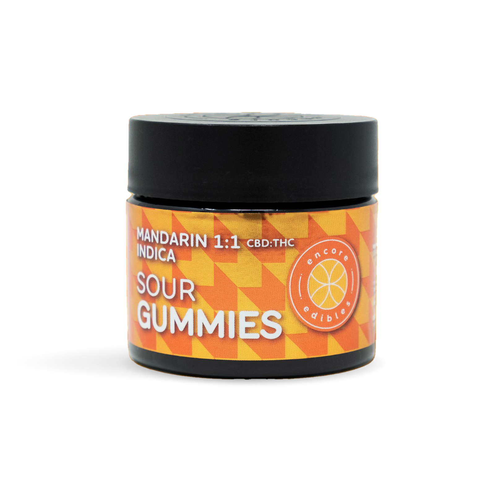 Photograph of product: 1:1 CBD:TH-oui Sour Mandarin Gummies