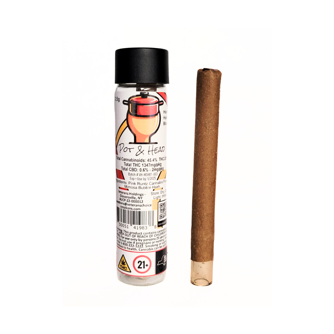 Photograph of Product: 3.5g Hash Hole Blunt | Hella Jelly