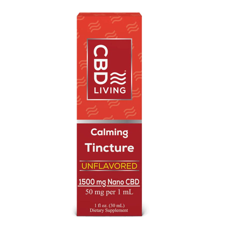 Photograph of product: 1500MG TINCTURE - CBD LIVING