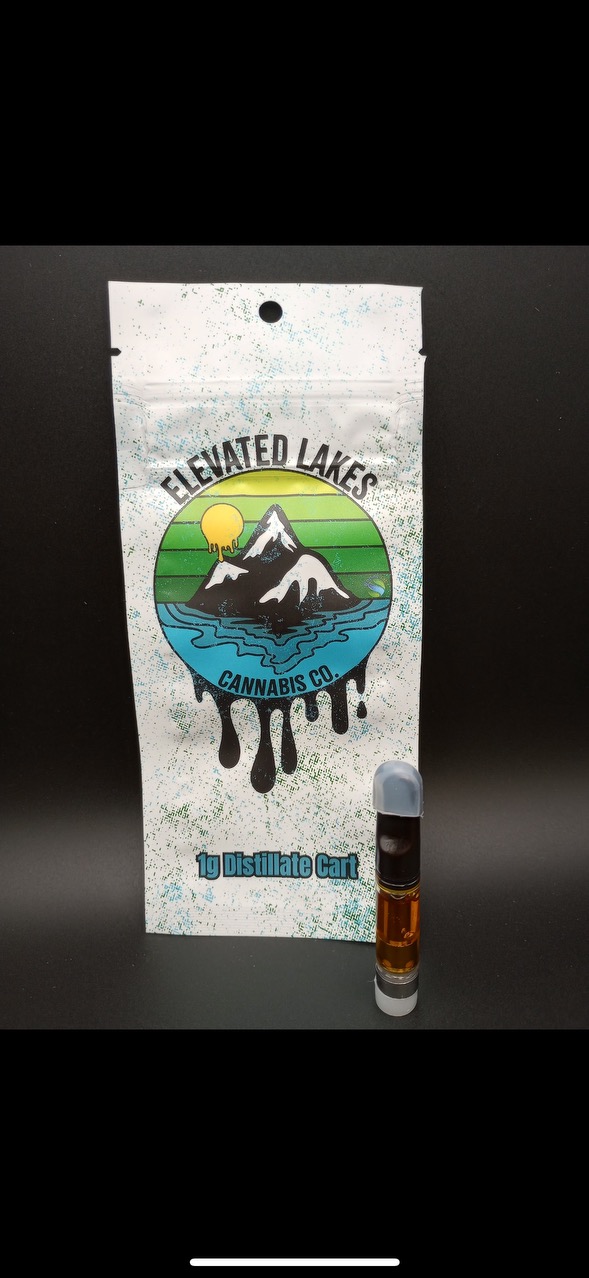 Photograph of product: Elevated Lakes | Nectarine Jelly | Live Rosin Concentrate Hybrid