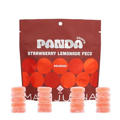 Photograph of product: High Dose FECO | Strawberry Lemonade | 20pk
