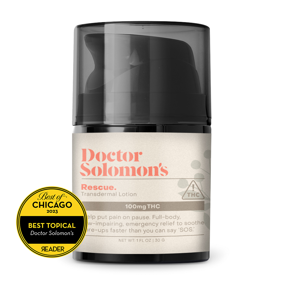 Photograph of product: DR. SOLOMON'S Lotion 100mg: Rescue