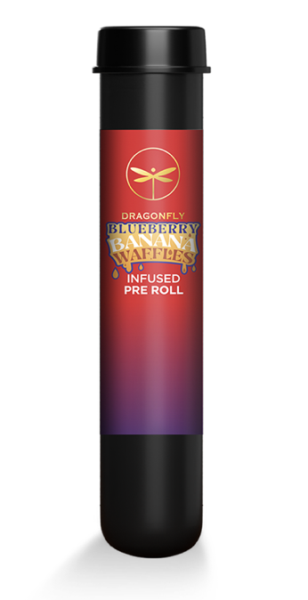Photograph of product: Dragonfly | Infused Pre-Roll - 1.25g - Strawberry Cream Cake